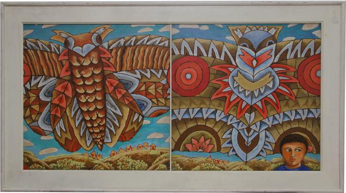 Saranggola (diptych) 