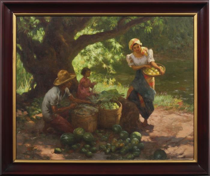 Untitled (Mango Gatherers)